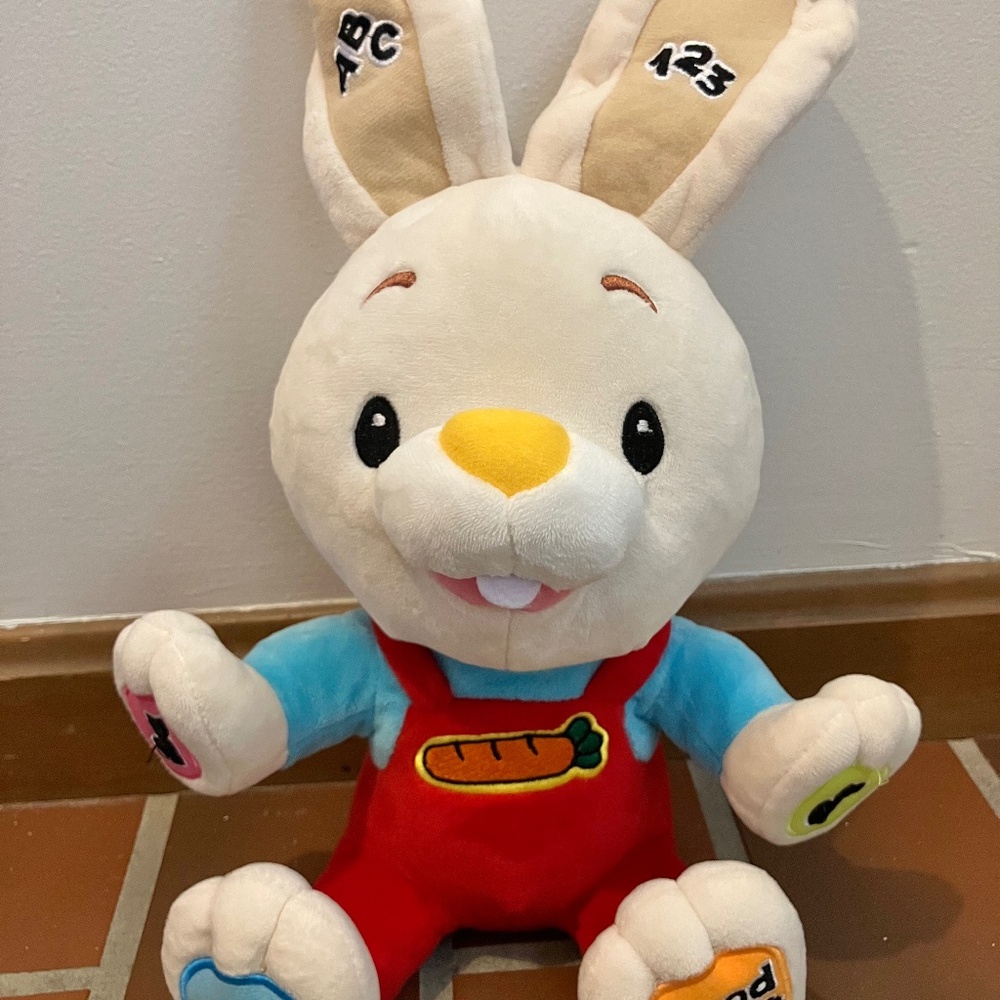 Baby First Singing Harry the Bunny Stuffed Animal